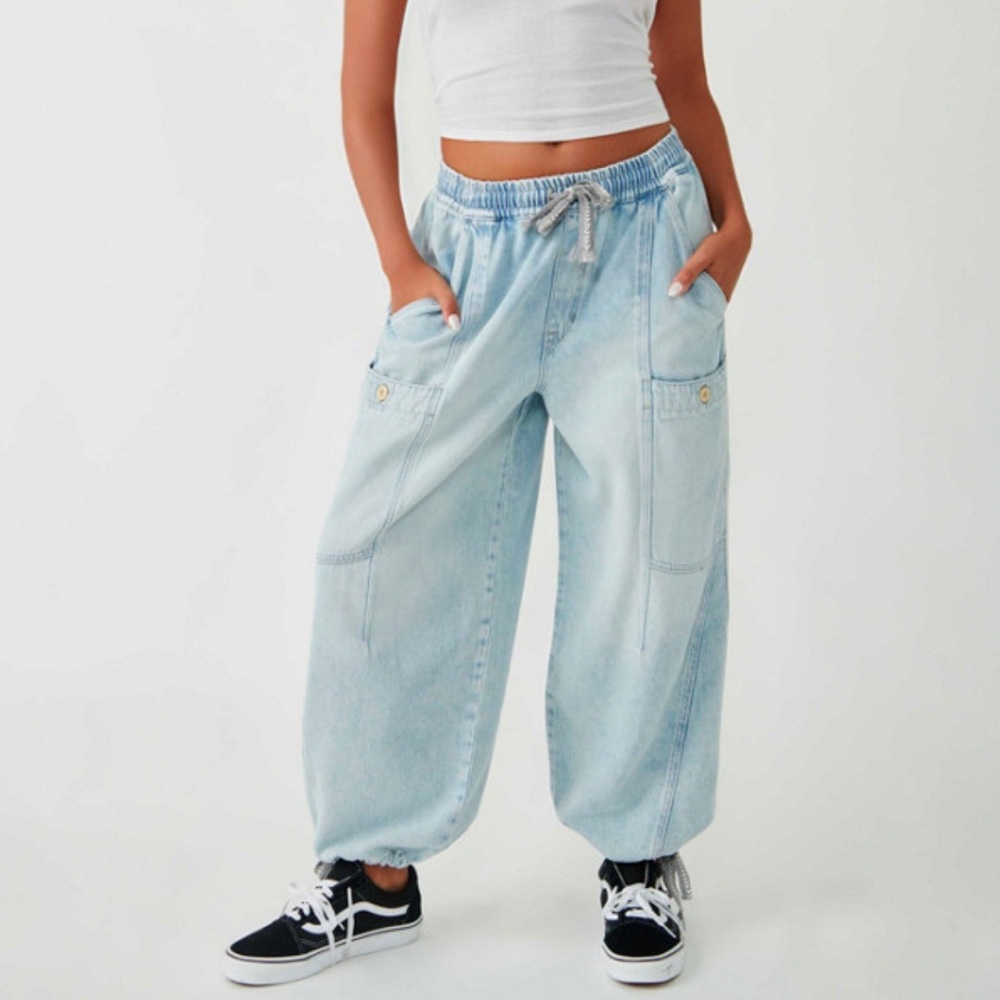 We The Free Bright-Eyed Low-Slung Pull-On Jeans